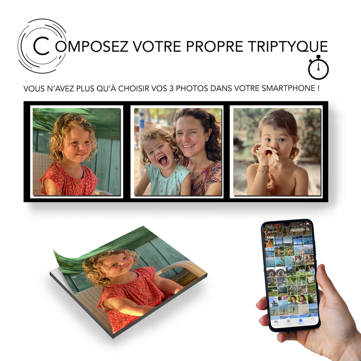 Triptyque photo