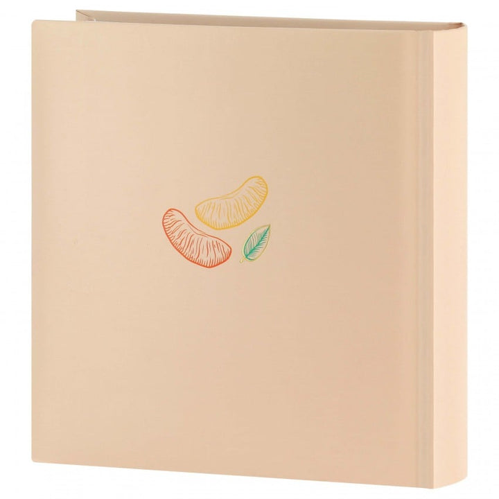 Album photo pochettes avec mémo AGRUMES - 100 pages blanches - 200 photos 11,5x15cm