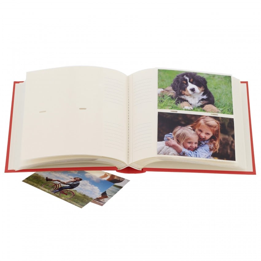 Album photo pochettes mémo - 100 pages - photos 10 x 15 cm